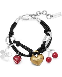Marc Jacobs - Charm-Embellished Cord Bracelets - Lyst