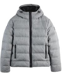 Fay - Double-Front Hooded Padded Jacket - Lyst