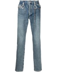 MASTERMIND WORLD - Halbhohe Slim-Fit-Jeans - Lyst
