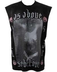 HELLSTAR - Graphic-Print Sleeveless Top - Lyst