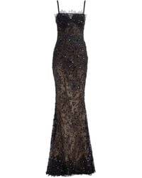 Elie Saab - Sequin-Embellished Maxi Dress - Lyst