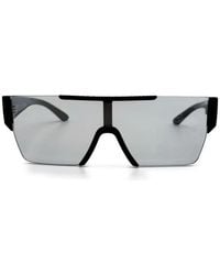 Burberry - Square Semi-Rimless Sunglasses - Lyst