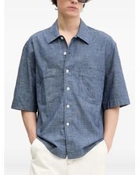sunflower - Short-Sleeve Patch-Pocket Shirt - Lyst