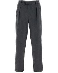 A.P.C. - Pleated Wool-Blend Trousers - Lyst