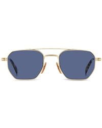 David Beckham - Geometric-Frame Sunglasses - Lyst