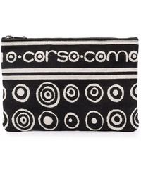 10 Corso Como - Bolso De Mano Con Logo Y Cremallera - Lyst
