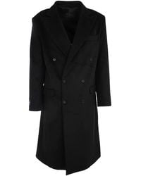 FAMILY FIRST - Double-Breasted Coat - Lyst