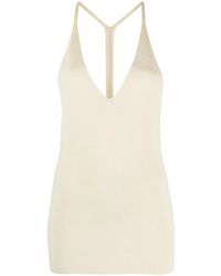 TOTEME - Knitted Wool-Blend Tank Top - Lyst