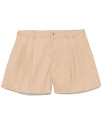 Ralph Lauren - Pleat-Detail Shorts - Lyst