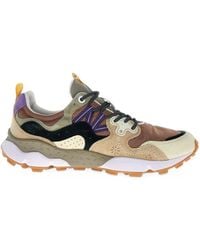 Flower Mountain - Yamano 3 Uni Panelled Lace-Up Sneakers - Lyst
