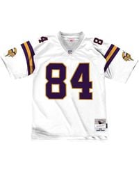 Mitchell & Ness - 1998-1999 Randy Moss Minnesota Vikings "white" ジャージ - Lyst