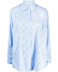 Sandro - Janeiro Rhinestone-embellished Shirt - Lyst