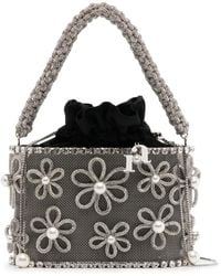 Rosantica - Holli Mini-Tasche Mit Kristallen - Lyst