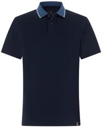 BOGGI - Piqué Polo Shirt - Lyst