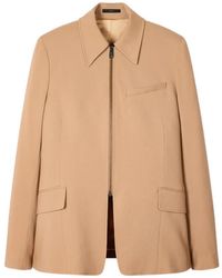 Paul Smith - Two-Ply Merino Wool Zip-Up Jacket - Lyst