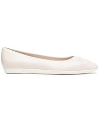 Ferragamo - Gancini Ballerina Shoes - Lyst