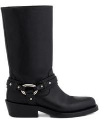 Rabanne - Xl Link Biker Boots - Lyst