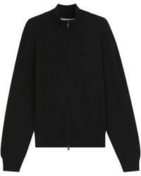 BOSS - Upalano Zip-Fastening Cardigan - Lyst