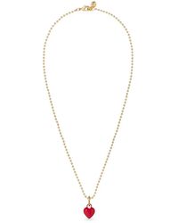 Roxanne Assoulin - Itsy Bitsy Heart-Charm Necklace - Lyst