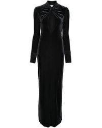 Amazuìn - Zeda Cut-Out Twisted-Detail Maxi Dress - Lyst