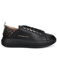 Alexander Smith - Wembley Embellished Lace-Up Sneakers - Lyst