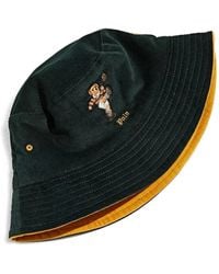 Polo Ralph Lauren - Bear Embroidered Bucket Hat - Lyst