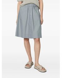Marc O' Polo - Mini-Rok Met Elastische Tailleband - Lyst