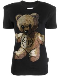 Philipp Plein - Sexy Pure Fit Crystal-Embellished T-Shirt - Lyst