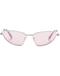 McQueen - T-Bar Cat-Eye Sunglasses - Lyst