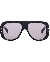Balmain - Pulse Pilot-Frame Sunglasses - Lyst
