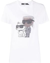 Karl Lagerfeld - T-Shirts And Polos - Lyst
