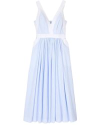 Sandro - Striped Maxi Dress - Lyst