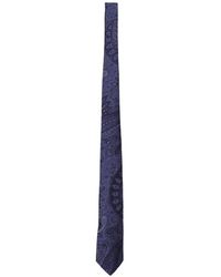 Etro - Paisley-Print Silk Tie - Lyst