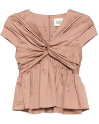 TOVE - Ruhi Top Met Gedraaid Detail - Lyst
