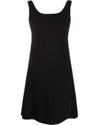 Moschino - Scoop-Neck Sleeveless Dress - Lyst