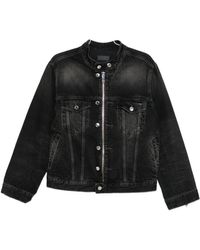 Haikure - Zip-Up Denim Jacket - Lyst
