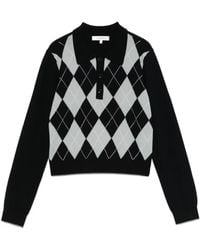 FRAME - Polo À Carreaux - Lyst