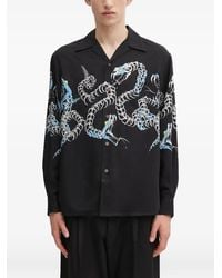 Wacko Maria - Animal-Print Shirt - Lyst