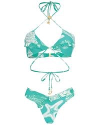 Amir Slama - X Jade Picon Starfish-Print Bikini - Lyst