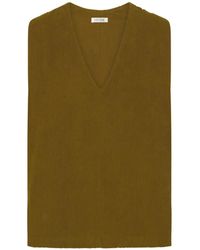 Black Crane - V-Neck Corduroy Vest - Lyst