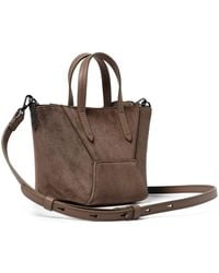Brunello Cucinelli - Monili-Chain Suede Shoulder Bag - Lyst