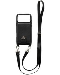 Prada - Iphone 17 Pro Max Saffiano-Leather Case - Lyst