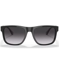 Emporio Armani - Square-Frame Sunglasses - Lyst