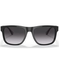 Emporio Armani - Square-Frame Sunglasses - Lyst