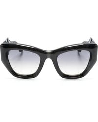 Etro - Logo-Engraved Cat-Eye Sunglasses - Lyst