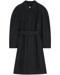 Lemaire - Raglan-Sleeve Belted Coat - Lyst