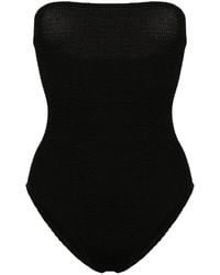 Bondeye - Bañador de tejido seersucker Fane - Lyst