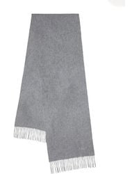 Mulberry - Cashmere Fringed Scarf - Lyst