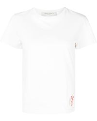 Golden Goose - Logo-patch Short-sleeved T-shirt - Lyst