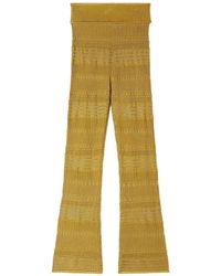 Sandro - Slim-Fit Broek Met Patroon - Lyst
